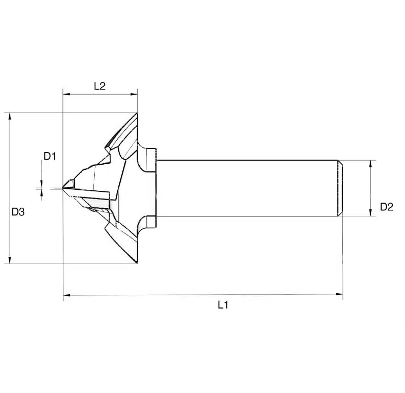 Conical Cutter PCD HD - Image 3